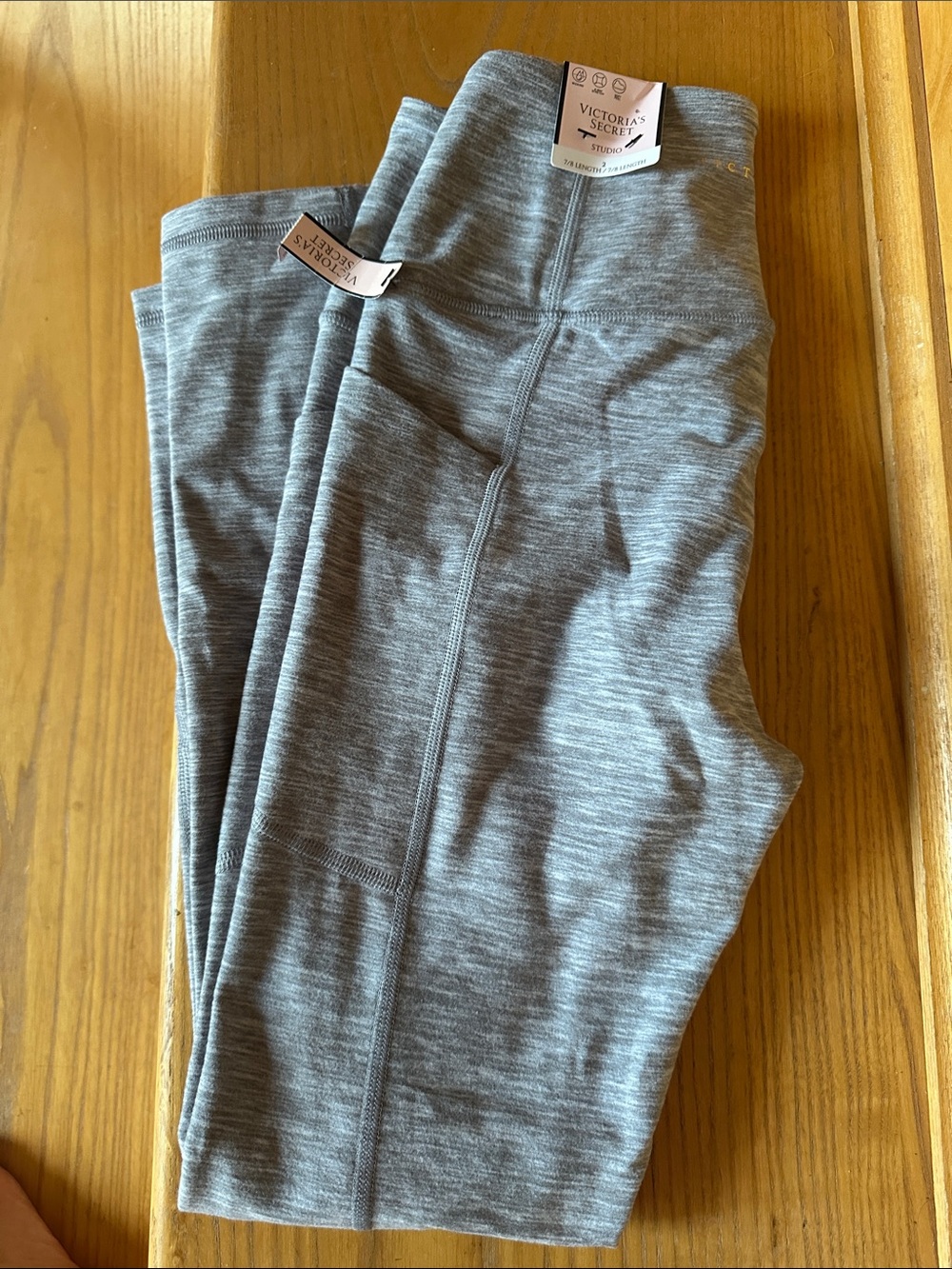 Victoria's Secret Heather Gray High-Waist Leggings